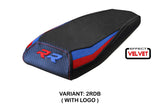 BMW M1000RR 2022 2023 Rear Seat Cover Tappezzeria Red Blue Black Velvet