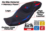 BMW S1000XR 2020 2021 2022 2023 Seat Cover Tappezzeria Comfort Red Blue Black