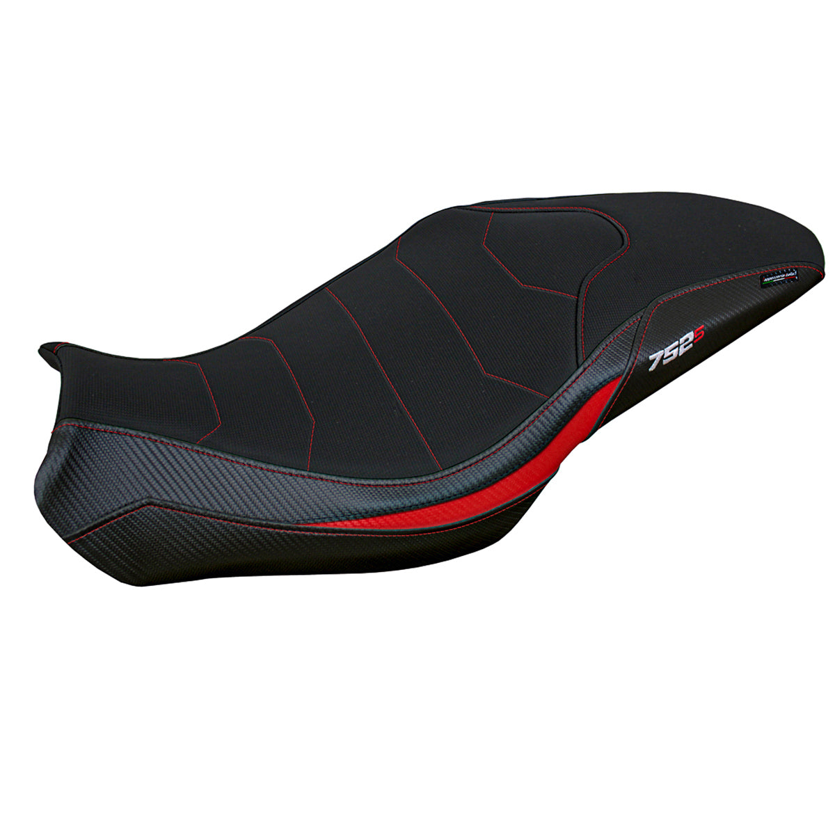 Benelli 752S 2019 2020 2021 2022 2023 Seat Cover Tappezzeria Comfort Red Black