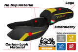 Benelli TRK 502 2017-2020 2021 2022 2023 Seat Cover Tappezzeria Ultragrip Yellow