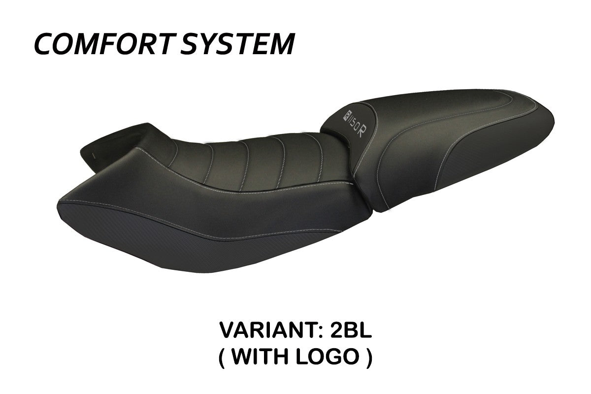 BMW R1150R 2000-2003 2004 2005 2006 2007 Seat Cover Tappezzeria Comfort Black