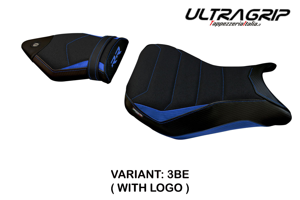 BMW S1000RR 2012 2013 2014 Seat Cover Tappezzeria Ultragrip Blue Black