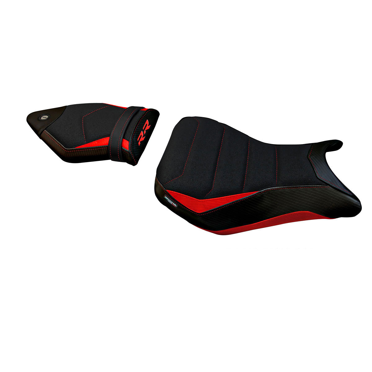 BMW S1000RR 2012 2013 2014 Seat Cover Tappezzeria Ultragrip Red Black