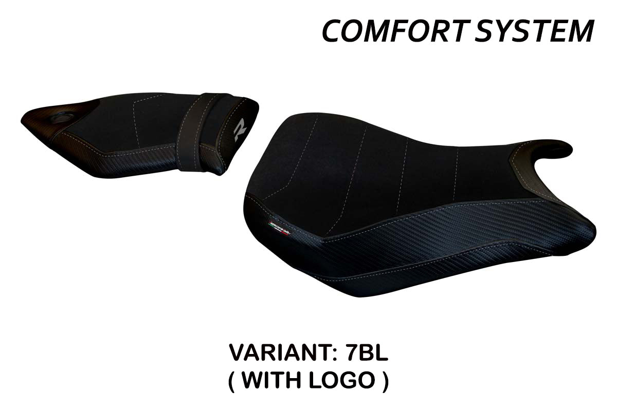 BMW S1000R 2014-2016 2017 2018 2019 2020 Seat Cover Tappezzeria Comfort Black