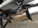 GPR Exhaust System Moto Guzzi Breva 850 2006-2011, Trioval, Slip-on Exhaust Including Removable DB Killer and Link Pipe