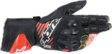 ALPINESTARS GP Tech v2 Gloves - Black/White/Fluo Red - Medium 3556622-1231-M