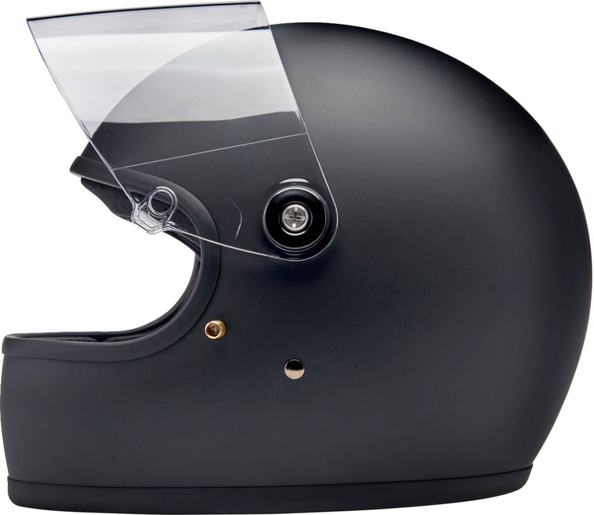 BILTWELL Gringo S Motorcycle Helmet - Flat Black - 2XL 1003-201-506