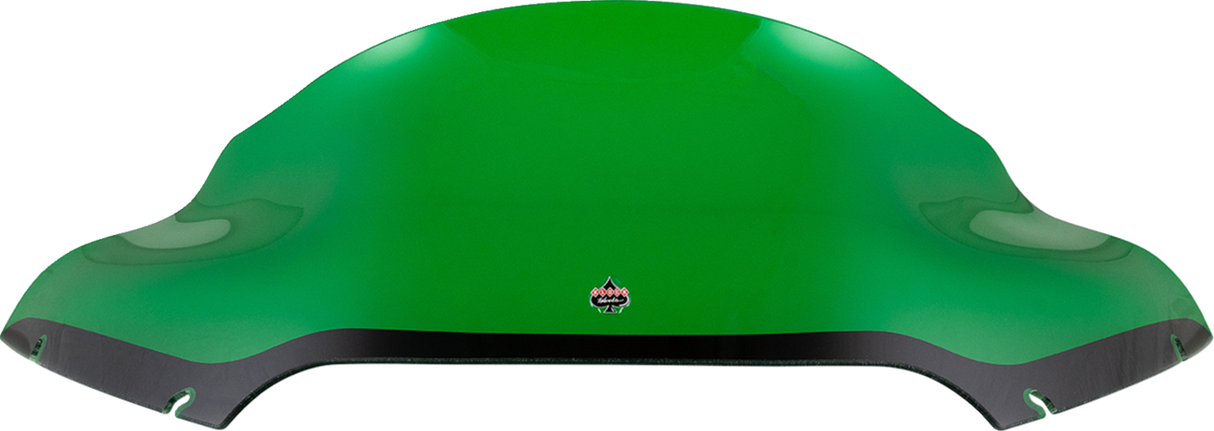 KLOCK WERKS Kolor Flare™ Sport Windshield - 9" - Green - FLTR KWW-01-0671