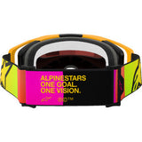 ALPINESTARS GOGGLES Vision 8 Goggle - Corp - Yellow/Pink - Red Mirror 5101625-5023