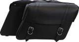 SADDLEMEN Highwayman Slant-style Saddlebags - Jumbo X021-02-042