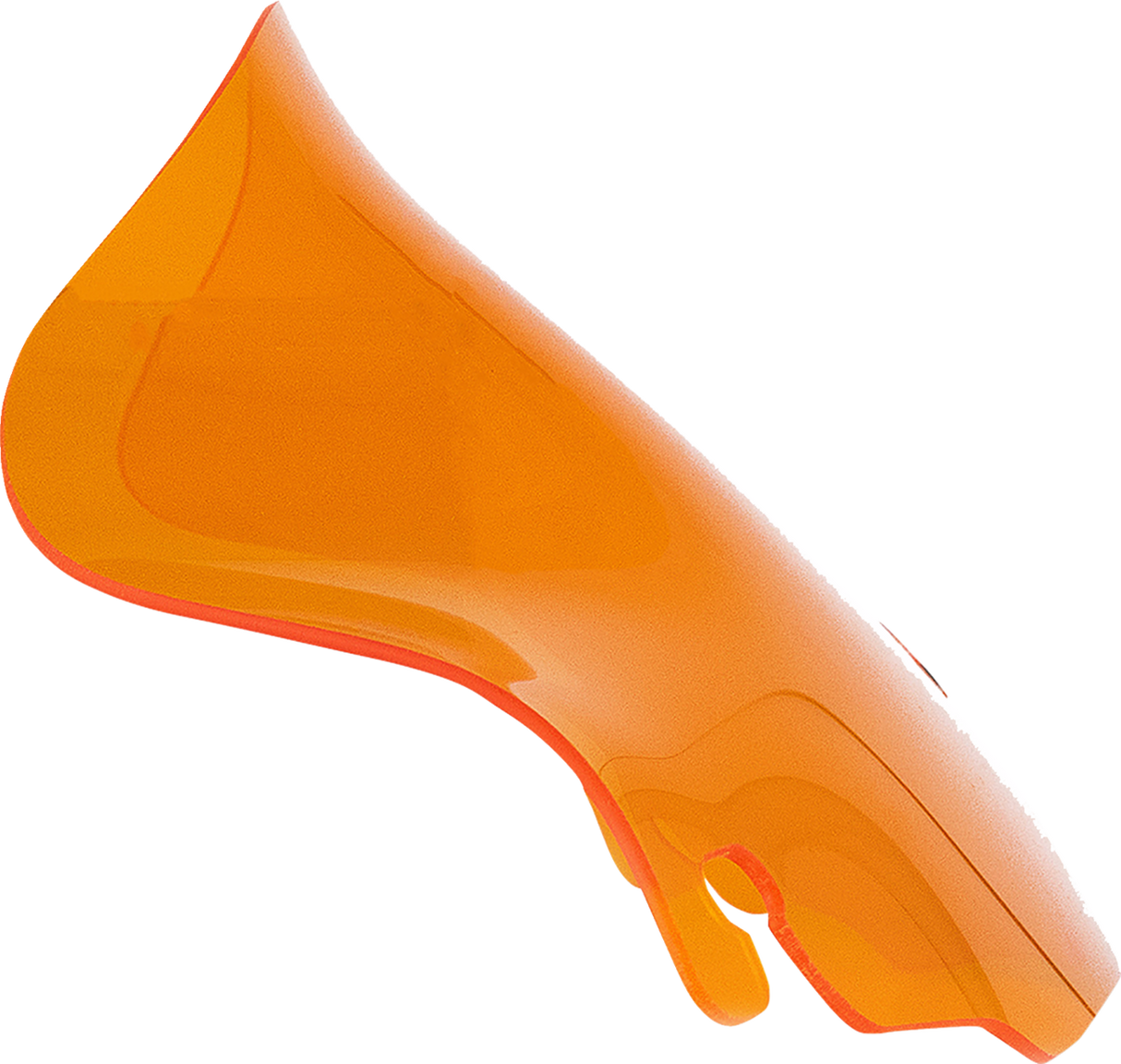 KLOCK WERKS Kolor Flare™ Windshield - 6-1/2" - Orange - FLH KWW-01-0695