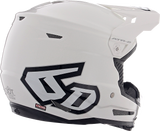 6D ATR-2Y Motorcycle Helmet - Gloss White - Large 11-5612