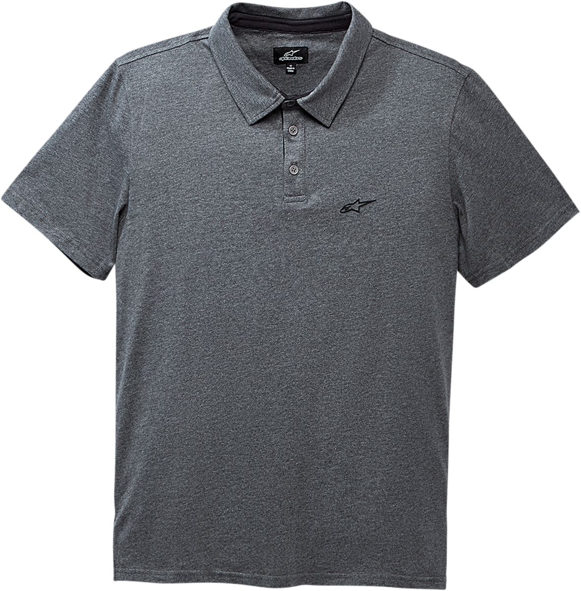 ALPINESTARS Eternal Polo Shirt - Heather Charcoal - Medium 101841004191BM