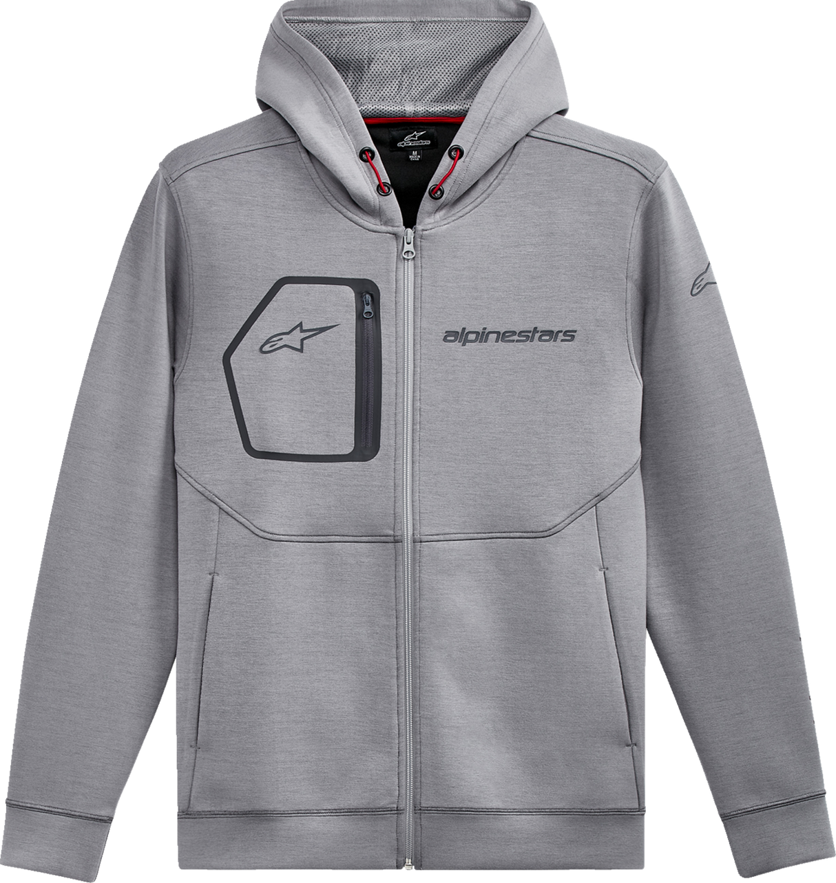 ALPINESTARS Convex Tech Hoodie - Heather Gray - XL 1212530201026XL