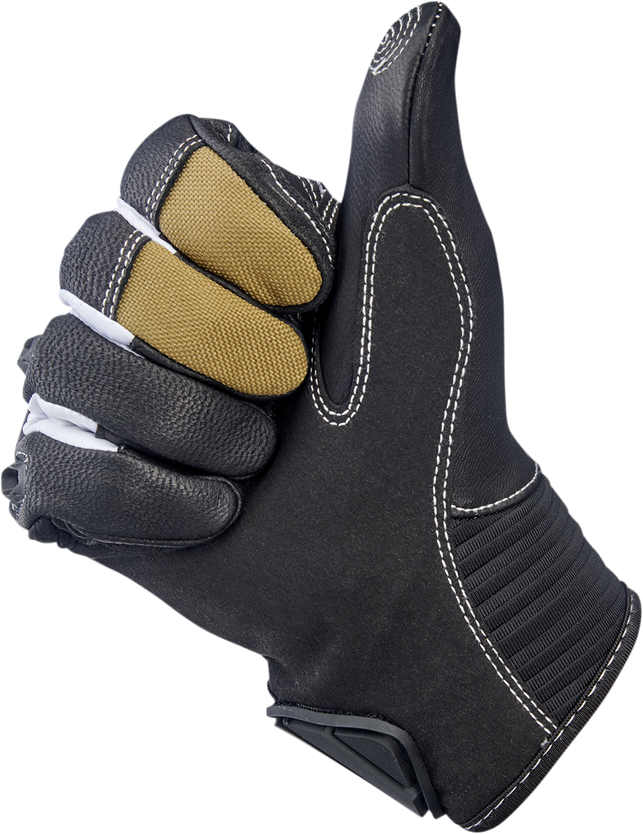 BILTWELL Bridgeport Gloves - Tan - XS 1509-0901-301