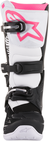 ALPINESTARS Women Stella Tech 3 Boots - Black/White/Pink - US 8 2013218-130-8