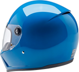 BILTWELL Lane Splitter Motorcycle Helmet - Gloss Tahoe Blue - XS 1004-129-501