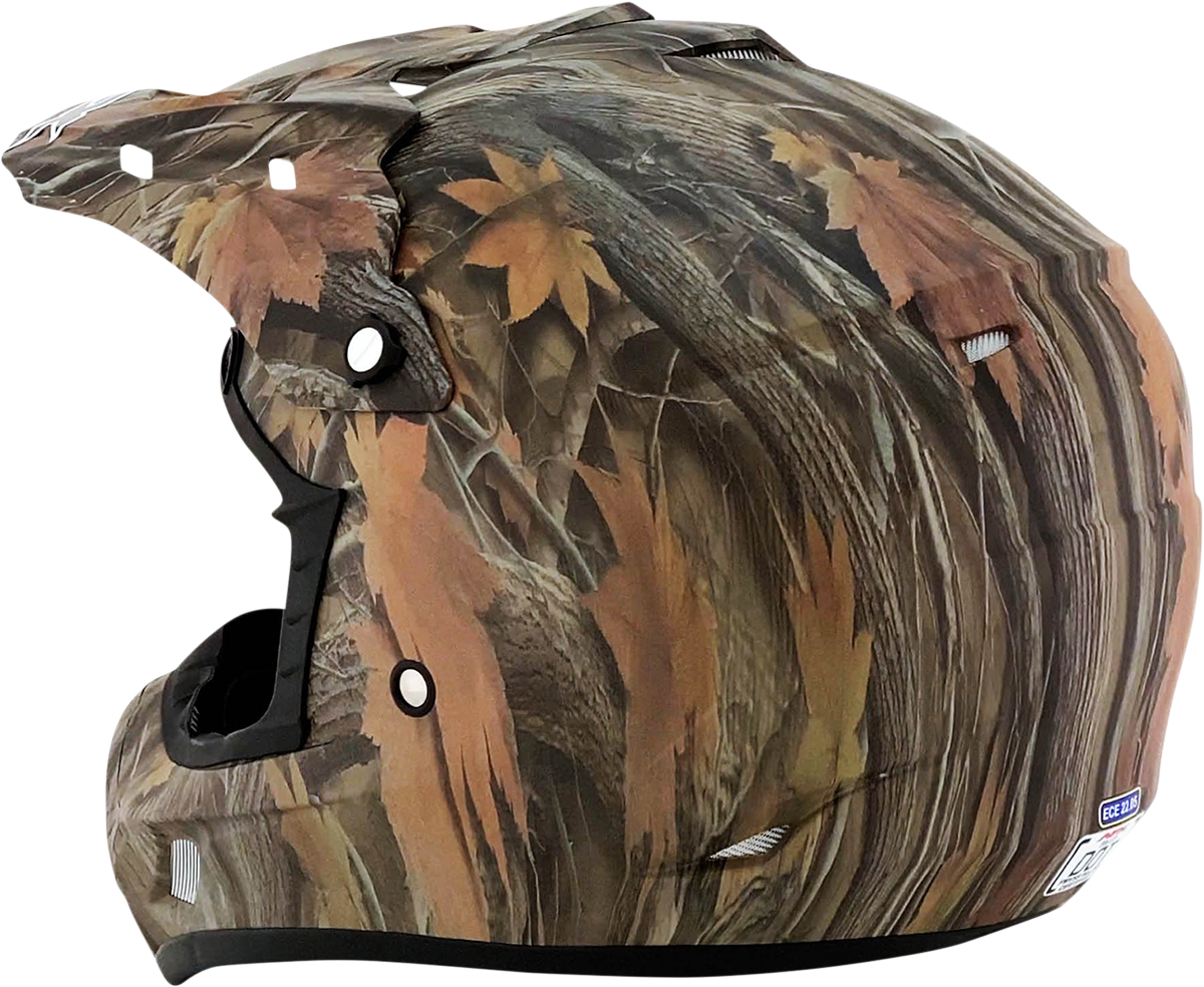 AFX FX-17 Motorcycle Helmet - Camo - Medium 0110-1818