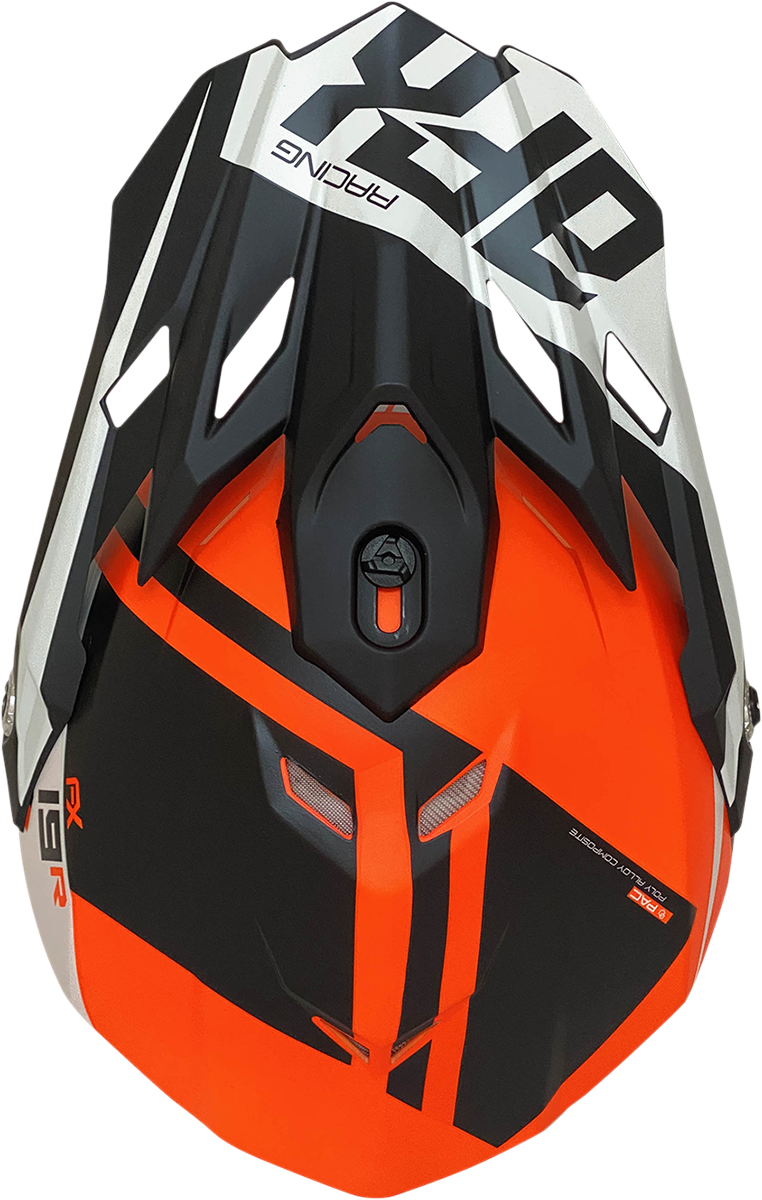 AFX FX-19R Motorcycle Helmet - Racing - Matte Orange - Large 0110-7085