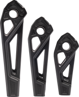 KODLIN MOTORCYCLE Risers - Fastback - 6" - Black K55123