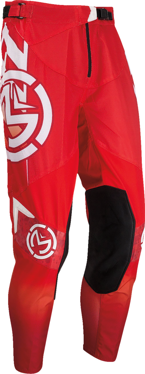 MOOSE RACING Sahara Pants - Red/White - 38 2901-10720