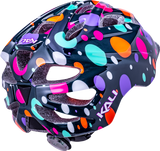 KALI Child Chakra Lighted Bicycle Helmet - Confetti - Gloss Teal - XS 0221022134