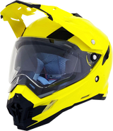 AFX FX-41DS Motorcycle Helmet - Hi-Vis Yellow - Medium 0110-3774