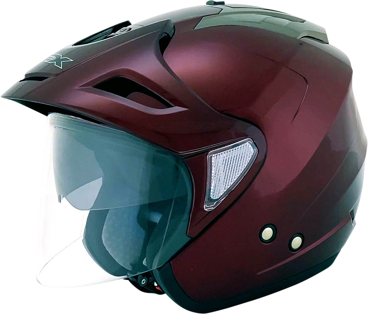 AFX FX-50 Motorcycle Helmet - Wine - Medium 0104-1389