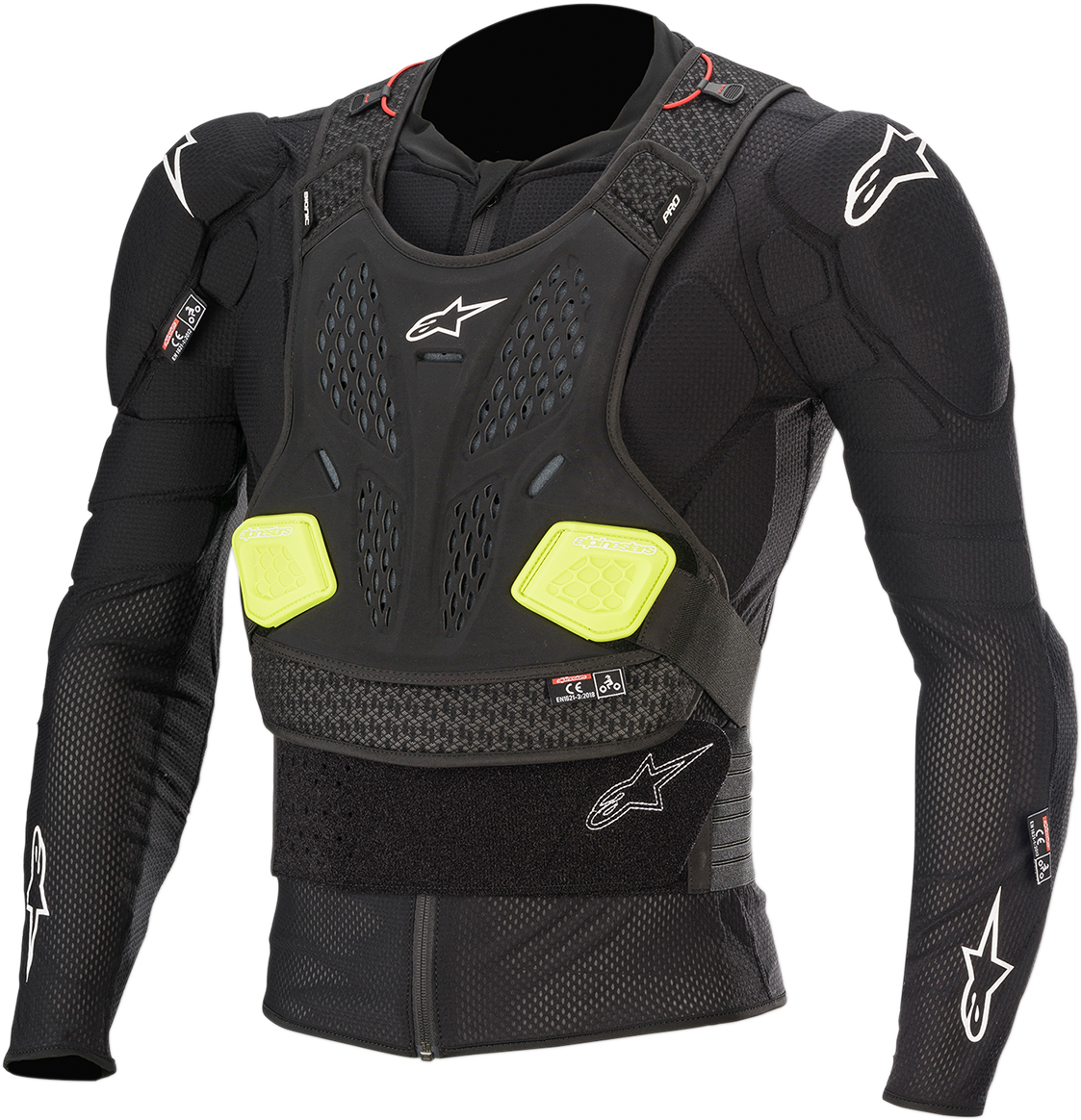 ALPINESTARS Bionic Pro v2 Jacket - Black/Yellow - XL 6506620-155-XL