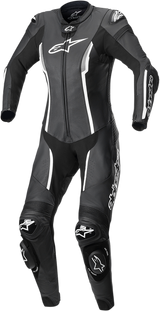 ALPINESTARS Women Stella Missile 1-Piece Suit - Black/White - US 2 / EU 38 3180122-12-38