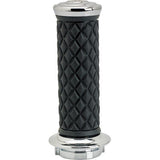 BILTWELL Grips - Alumicore - TBW - Chrome 6608-105-01