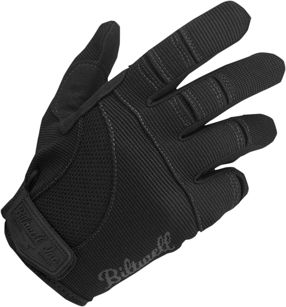 BILTWELL Moto Gloves - Black - Medium 1501-0101-003