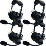 NAVATLAS Intercom/Radio and Headset Kit - 4-Seat - Black NI2ROHBK4