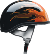 Z1R CC Beanie Motorcycle Helmet - Hellfire - Orange - Small 0103-1346