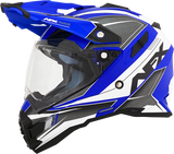 AFX FX-41 Motorcycle Helmet - Range - Matte Blue - Medium 0140-0072