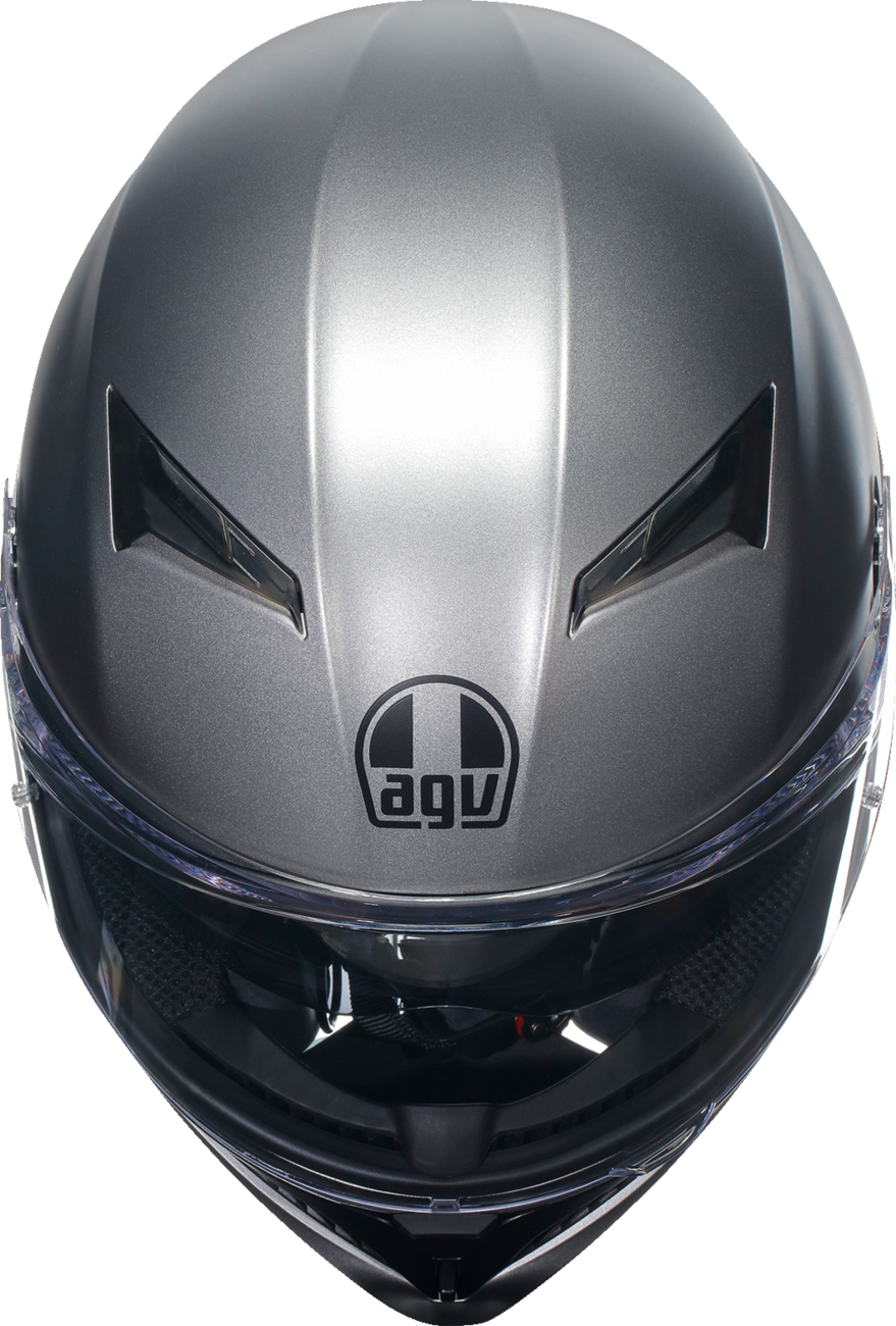 AGV K3 Motorcycle Helmet - Matte Rodio Gray - Small 2118381004006S