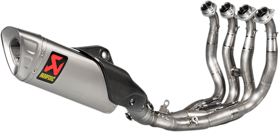 Yamaha R1 2015-2024 Exhaust, Akrapovic Evolution in Titanium S-Y10E6-APLT