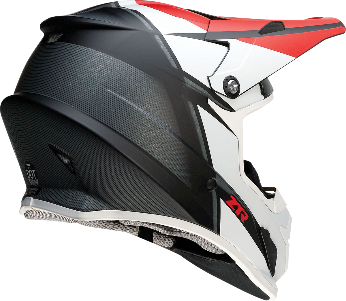 Z1R Rise Motorcycle Helmet - Cambio - Red/Black/White - XS 0120-0720