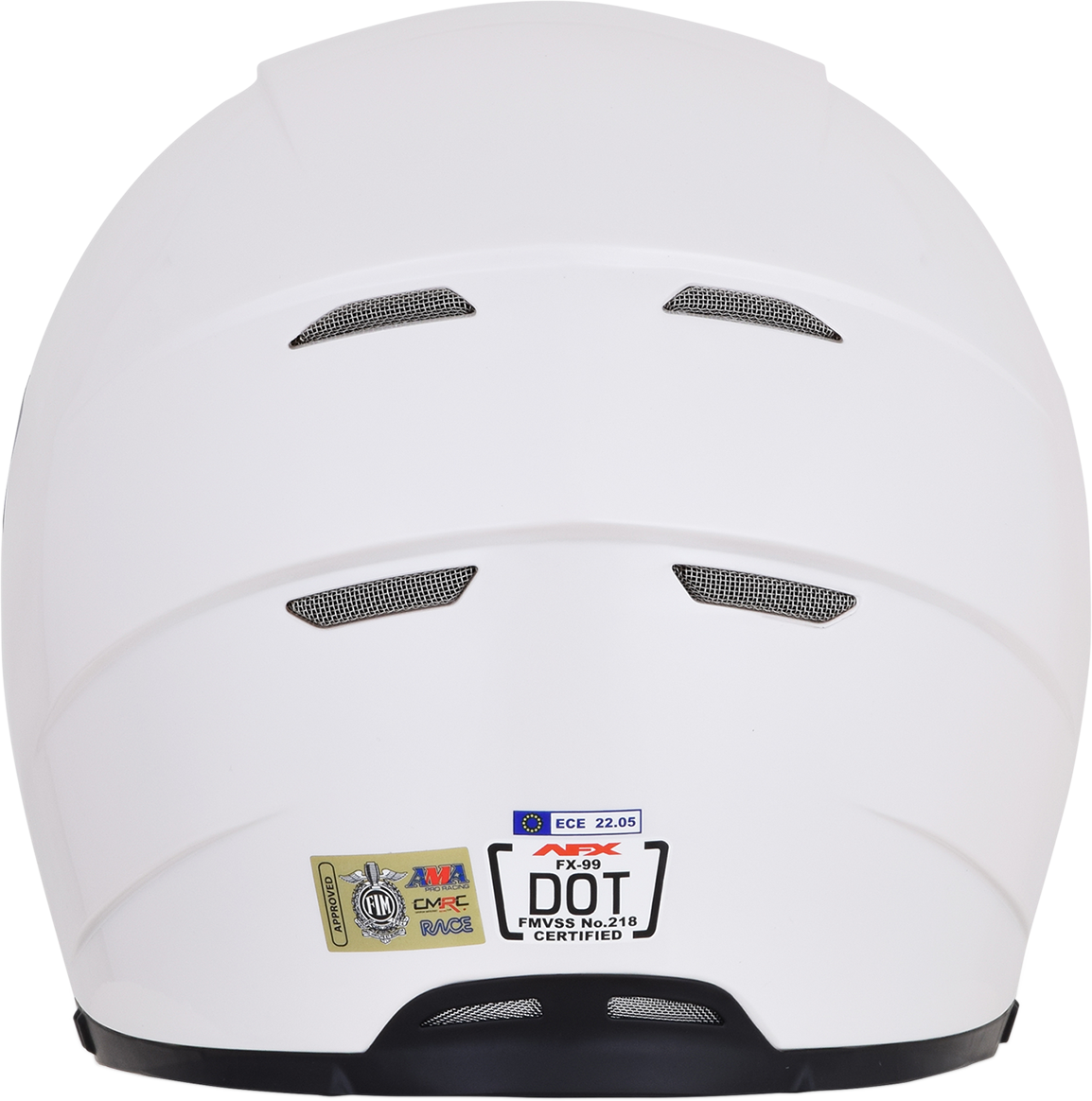 AFX FX-99 Motorcycle Helmet - Pearl White - Medium 0101-11079