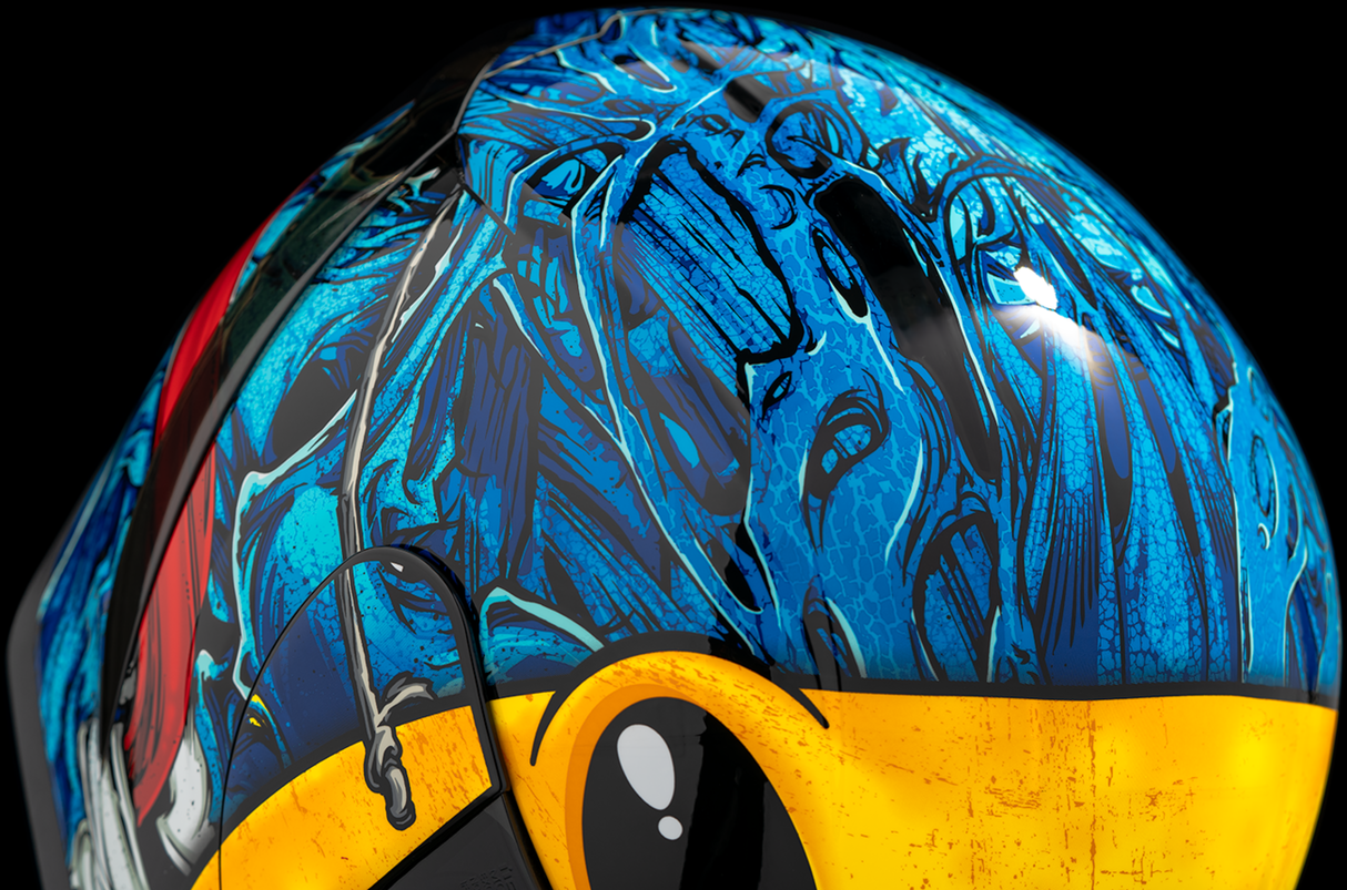 ICON Airform™ Motorcycle Helmet - MIPS® - Brozak - Blue - 2XL 0101-14935