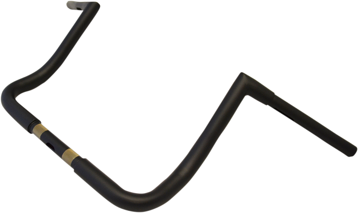 LA CHOPPERS Handlebar - Twin Peaks - Bagger - 12" - Flat Black LA-7361-12M