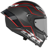 AGV Pista GP RR Motorcycle Helmet - Intrepido - Matte Carbon/Black/Red - 2XL 2118356002-019-XXL