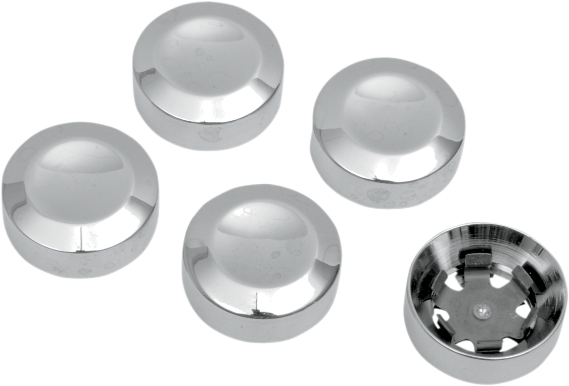 DRAG SPECIALTIES Rear Pulley Bolt Cover - Chrome D26-0152