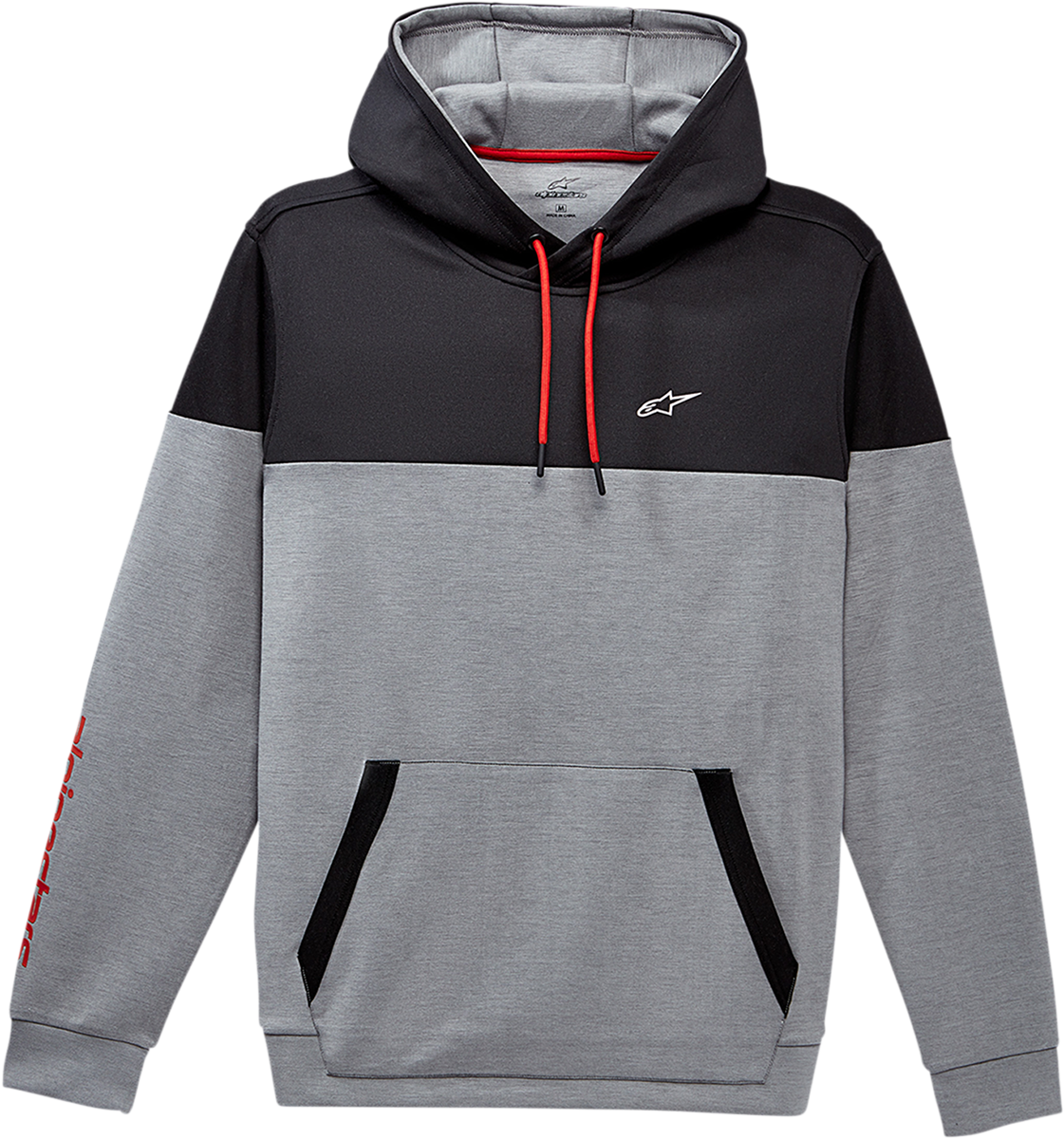 ALPINESTARS Focus Pullover Hoodie - Heather Gray - Large 1230512001026L