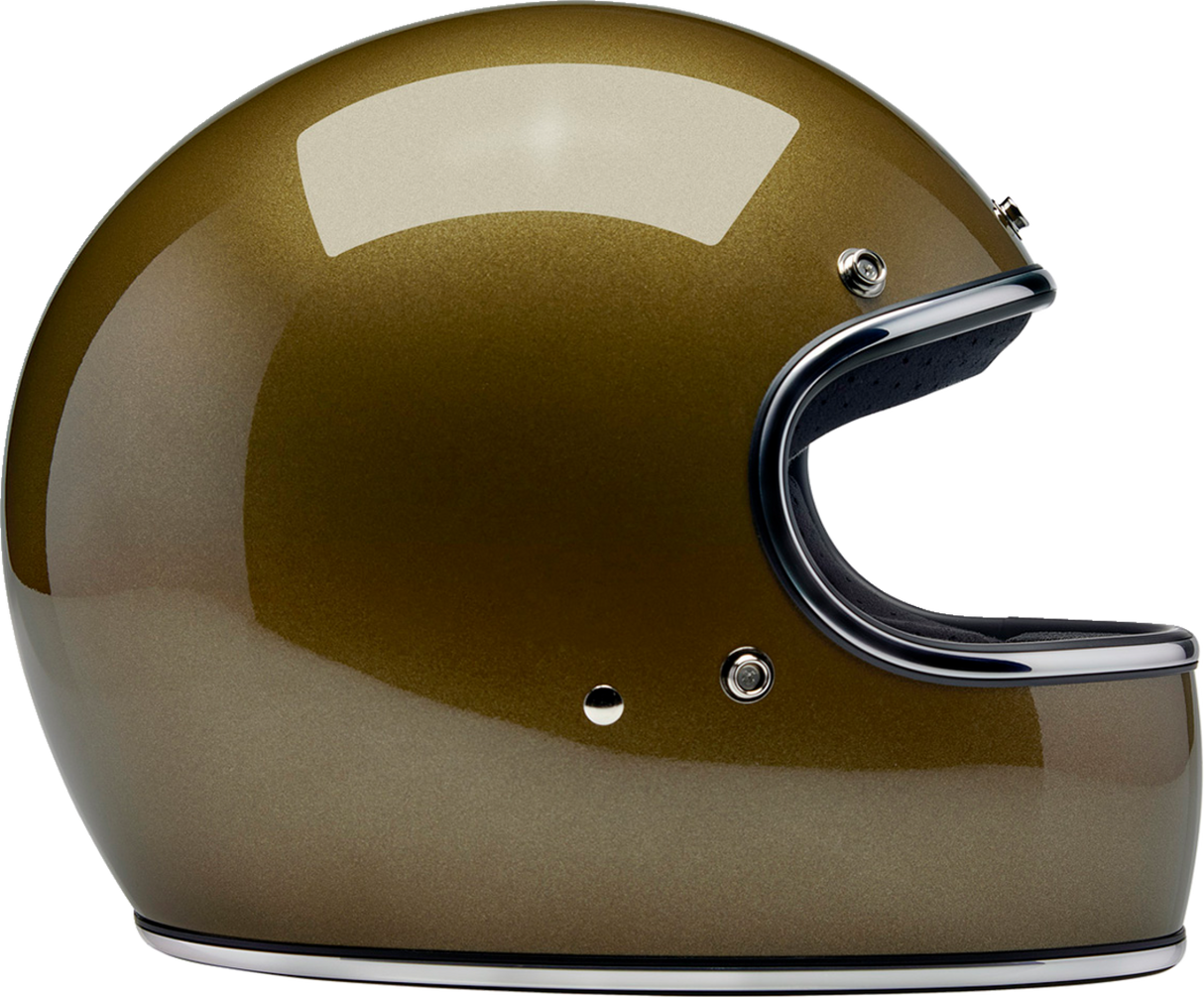 BILTWELL Gringo Motorcycle Helmet - Ugly Gold - Medium 1002-363-503