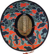 FMF Quack Camo Straw Hat - Natural - One Size SU23193900 2501-4098