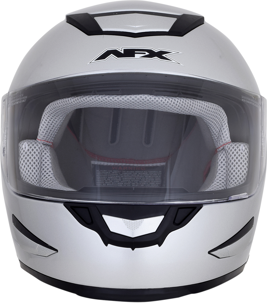 AFX FX-99 Motorcycle Helmet - Silver - XS 0101-11066