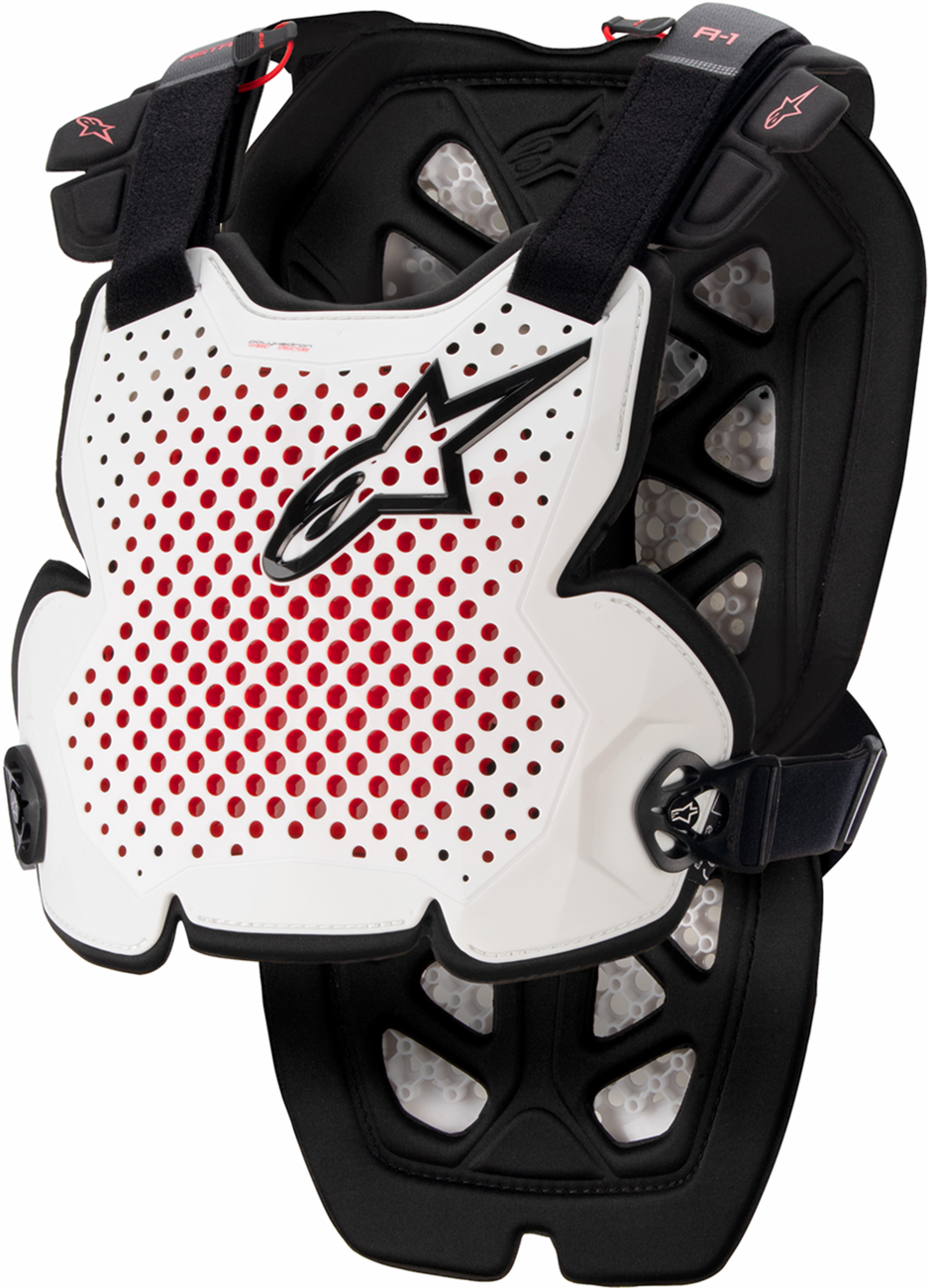 ALPINESTARS A-1 Pro Chest Protector - White/Black/Red - M/L 6700123213M/L