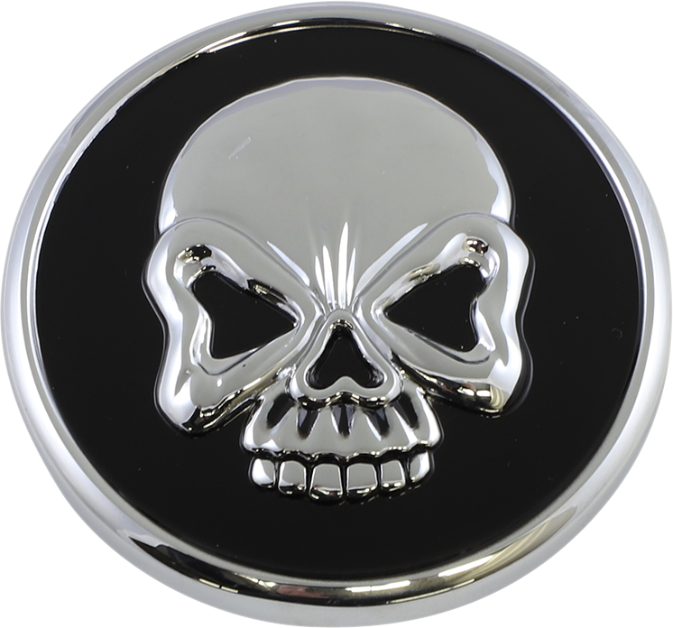 DRAG SPECIALTIES Gas Cap - Vented Screw-In Skull 12720