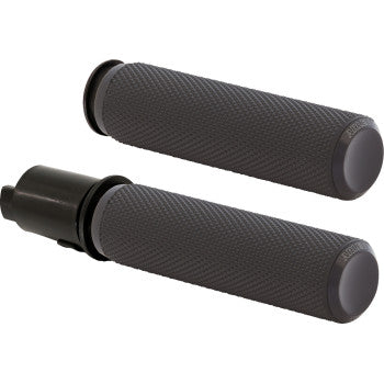 ARLEN NESS Grips - Knurled - TBW - Black 500-050